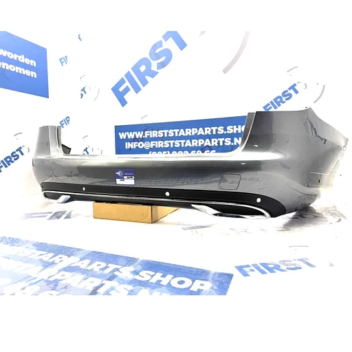 S205 achterbumper Mercedes C Klasse estate W205 2014-2019 A2058853838 zwart wit grijs PDC bumper + diffuser compleet STATION BREAK