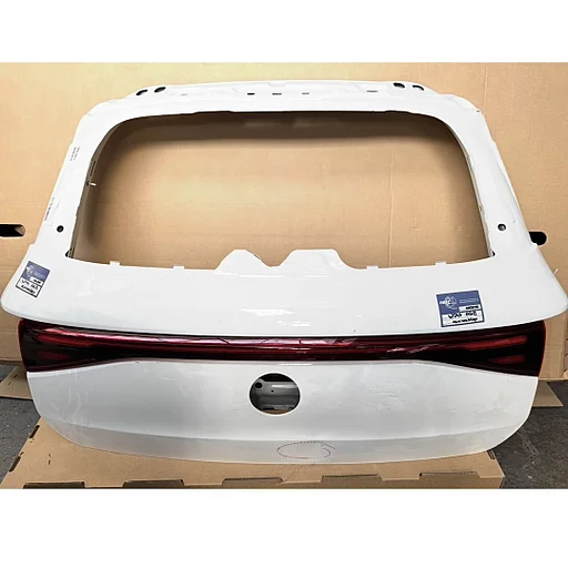 W243 EQB KLASSE ACHTERKLEP A2437400000 X243 KOFFERKLEP EQB 250 300 350 2021-2026 AMG KOFFERBAK origineel Mercedes EQ B ZWART/WIT/GRIJS/BLAUW KOFFERKLEP A 243 740 00 00