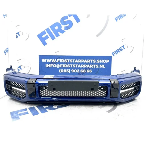 W463 G63 BUMPER G KLASSE G63s AMG VOORBUMPER origineel Mercedes AMG 63 G WAGON ZWART WIT GRIJS BLAUW G63 BUMPER + ROOSTERS A4638850325