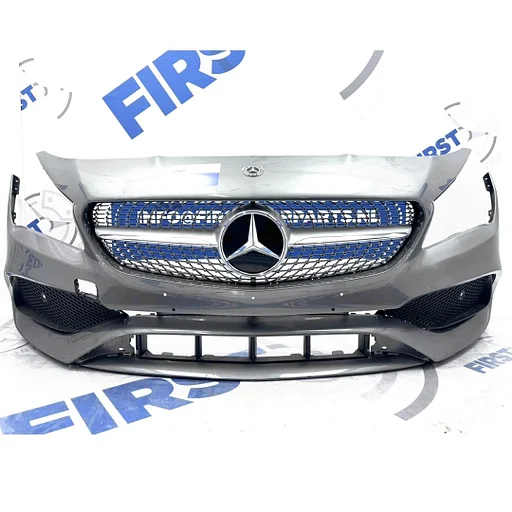 C117 X117 AMG BUMPER CLA Facelift AMG Voorbumper W117 A1178856700 diamand gril Origineel Mercedes 2013-2019 wit zwart grijs