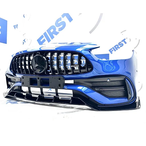 W206 C43 AMG BUMPER C KLASSE A2068859201 C43 AERO VOORBUMPER + PANAMERICANA GT GRIL COMPLEET 2021-2026 AERODYNAMICA STOSSTANGE Mercedes C Klasse origineel + PANAMERICANA GRILLE A 206 885 92 01 ZWART WIT GRIJS ZILVER ETC E PERFORMANCE