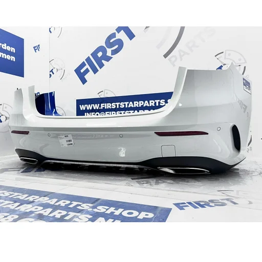 W177 AMG BUMPER A1778804506 Mercedes A Klasse ACHTERBUMPER COMPLEET ZWART WIT GRIJS BLAUW ROOD ORIGINEEL 2019-2025 + DIFFUSER EN UITLAAT SIERSTUKKEN ORIGINEEL A 177 880 45 06