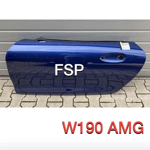 W190 C190 R190 AMG GT GTC GTR GTS DEUR LINKS PORTIER BLAUW Origineel Mercedes 204-2021