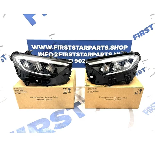 W254 GLC LED KOPLAMPEN SET High Performance X254 C254 LINKS + RECHTS 2021-2026 ORIGINEEL A2549061500 + A2549061600 SCHEINWERFER HEADLIGHT KOPLAMP SET GLC43 GLC63 GLC63s AMG