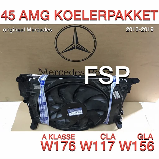 W117 C117 X117 CLA 45 AMG KOELERPAKKET ORIGINEEL Mercedes KOELERS 2013-2018 RADIATEUR SET