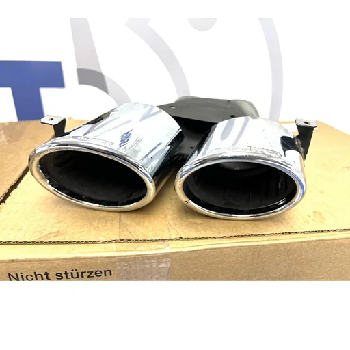 W177 V177 W118 A45S CLA45S AMG UITLAATSIERSTUKKEN SET CHROOM origineel Mercedes A CLA Klasse 2018-2021 LINKS/RECHTS SET