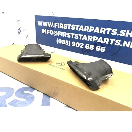 W213 S213 E63 AMG UITLAAT SIERSTUKKEN ZWART SET origineel Mercedes E Klasse 2019-2021 Night Pakket E63s AMG AUSPUFF SET