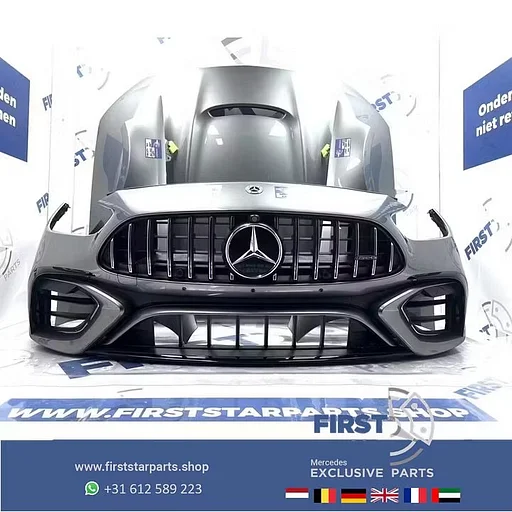 W206 C63 C63s AMG VOORKOP ORIGINEEL Mercedes C Klasse W 206 S206 63 AMG FRONT 2021-2025 ORIGINEEL VORBAU FRONT E PERFORMANCE 63 S AMG