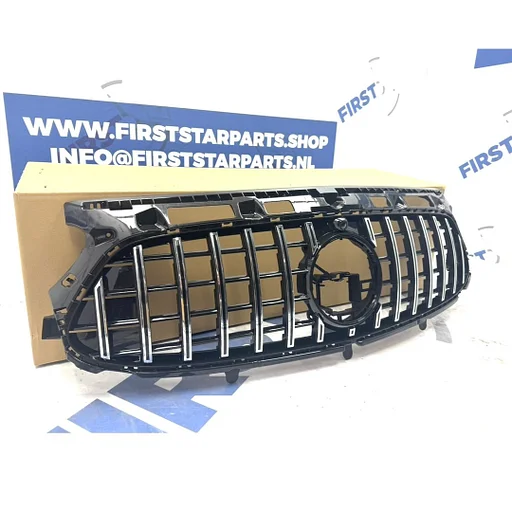 H247 GLA AMG GT GRIL GLA35 GLA45 voor Mercedes 2019-2025 CHROOM PANAMERICANA GRILLE W247