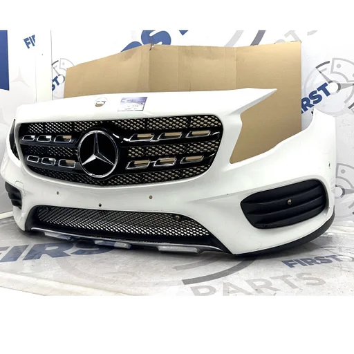 W156 BUMPER GLA FACELIFT AMG X156 VOORBUMPER X156 ZWART WIT GRIJS FACELIFT COMPLEET 2013-2020 BUMPER + Night Pakket GRIL origineel Mercedes A1568800401