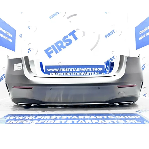 W177 AMG BUMPER A1778804506 Mercedes A Klasse ACHTERBUMPER COMPLEET ZWART WIT GRIJS BLAUW ROOD ORIGINEEL 2019-2025 + DIFFUSER EN UITLAAT SIERSTUKKEN ORIGINEEL A 177 880 45 06