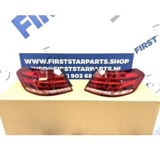 W212 LED ACHTERLICHTEN SET FACELIFT E KLASSE LINKS RECHTS E63 AMG Mercedes EKlasse 2012-2016 ORIGINEEL ACHTERLICHT A2129060703 + A2129060803