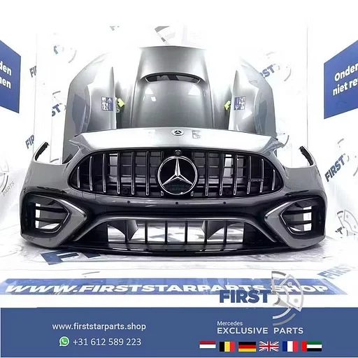 W206 C63 C63s AMG VOORKOP ORIGINEEL Mercedes C Klasse W 206 S206 63 AMG FRONT 2021-2025 ORIGINEEL VORBAU FRONT E PERFORMANCE 63 S AMG