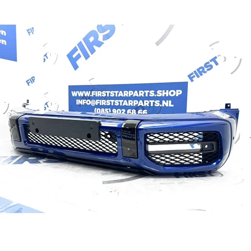 W463 G63 BUMPER G KLASSE G63s AMG VOORBUMPER origineel Mercedes AMG 63 G WAGON ZWART WIT GRIJS BLAUW G63 BUMPER + ROOSTERS A4638850325