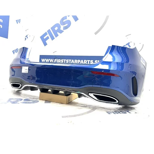 W177 AMG BUMPER A1778804506 Mercedes A Klasse ACHTERBUMPER COMPLEET ZWART WIT GRIJS BLAUW ROOD ORIGINEEL 2019-2025 + DIFFUSER EN UITLAAT SIERSTUKKEN ORIGINEEL A 177 880 45 06