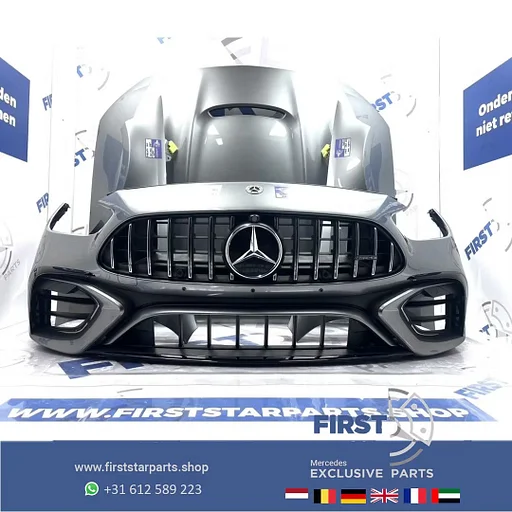 W206 C63 C63s AMG VOORKOP ORIGINEEL Mercedes C Klasse W 206 S206 63 AMG FRONT 2021-2025 ORIGINEEL VORBAU FRONT E PERFORMANCE 63 S AMG