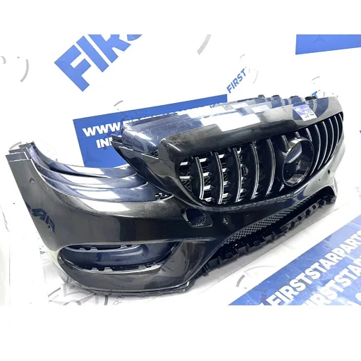 W205 BUMPER AMG VOORBUMPER 2014-2017 A2058801840 A2058850925 Mercedes C Klasse C43 ZWART WIT GRIJS ZILVER BLAUW ROOD ETC Origineel Mercedes A205 C205 S205 W205 43 AMG LINE 205 PDC DIVERSE KLEUREN KAAL A 205 885 09 25