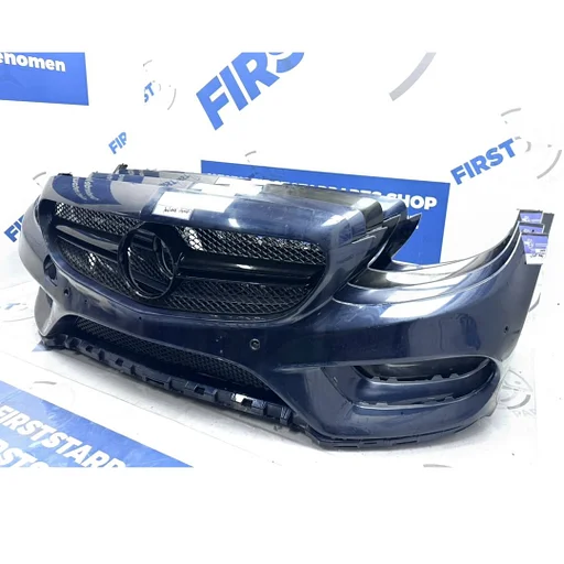 BUMPER W205 A2058850925 AMG VOORBUMPER 2014-2017 Mercedes C Klasse C43 ZWART WIT GRIJS ZILVER BLAUW ROOD ETC Origineel Mercedes A205 C205 S205 W205 43 AMG LINE 205 PDC DIVERSE KLEUREN KAAL A 205 885 09 25