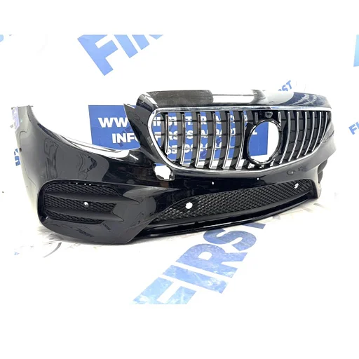 BUMPER W213 AMG LINE E43 VOORBUMPER COMPLEET + GT GRIL S213 C238 A238 Mercedes E Klasse ZWART/WIT/GRIJS/ROOD/BLAUW 2016-2021 BUMPER ORIGINEEL