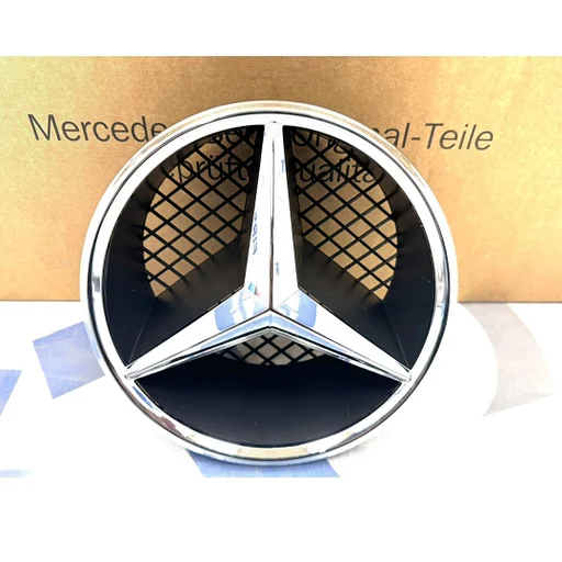 Mercedes AMG GRIL STER LOGO CHROOM W176 W177 W205 W117 W118 W213 W238 W156 W253 W166 W167 W292 W420 W447 CHROME GRIL LOGO EMBLEEM