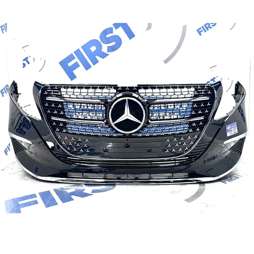 W447 FACELIFT BUMPER V KLASSE A4478853601 Mercedes VITO 2025 VOORBUMPER + STARS GRIL A4478805203 2024-2027 ZWART WIT ROOD GRIJS BLAUW BUMPER A 447 885 36 01