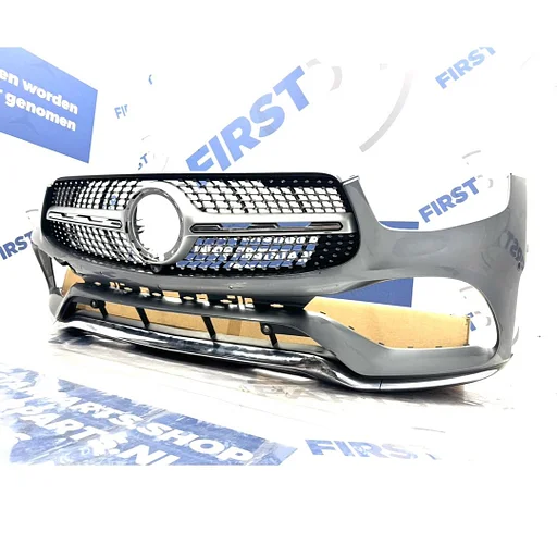 BUMPER W253 GLC FACELIFT AMG + GRIL A2538855904 ZWART WIT GRIJS BLAUW GLC FACELIFT GLC43 VOORBUMPER origineel Mercedes VOORBUMPER 2019-2022 PDC chroom A 253 885 59 04