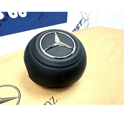 2026 AMG STUURAIRBAG LEER A45 CLA45 GLA45 C63 E63 G63 GLC43 GLC63 GLE43 GLE63 W177 W118 H247 W206 W213 W238 W257 W167 W463 W223 ORIGINEEL Mercedes STUUR AIRBAG MET ENKELE ONTSTEKING A0008602301