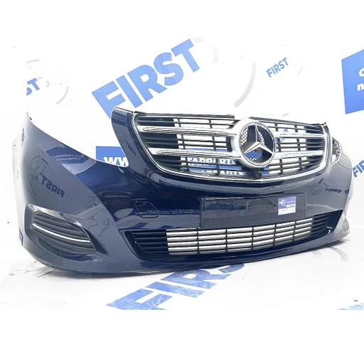 W447 BUMPER Mercedes V KLASSE / VITO VOORBUMPER COMPLEET A4478850025  ZWART WIT GRIJS BLAUW ROOD ETC ORIGINEEL 2014-2020 COMPLETE BUMPER