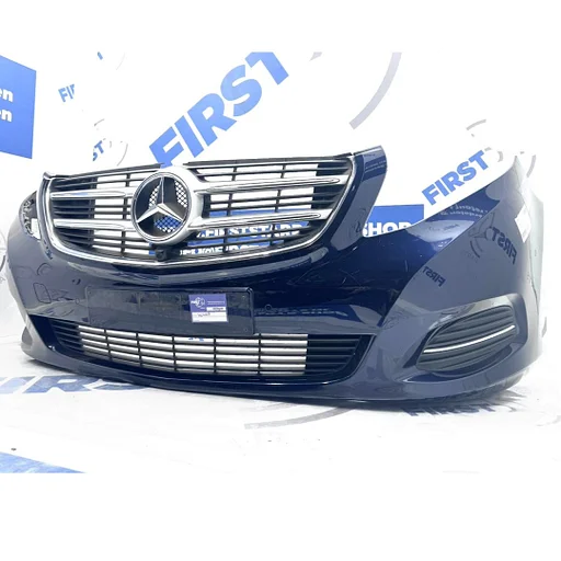 W447 BUMPER Mercedes V KLASSE / VITO VOORBUMPER COMPLEET A4478850025  ZWART WIT GRIJS BLAUW ROOD ETC ORIGINEEL 2014-2020 COMPLETE BUMPER