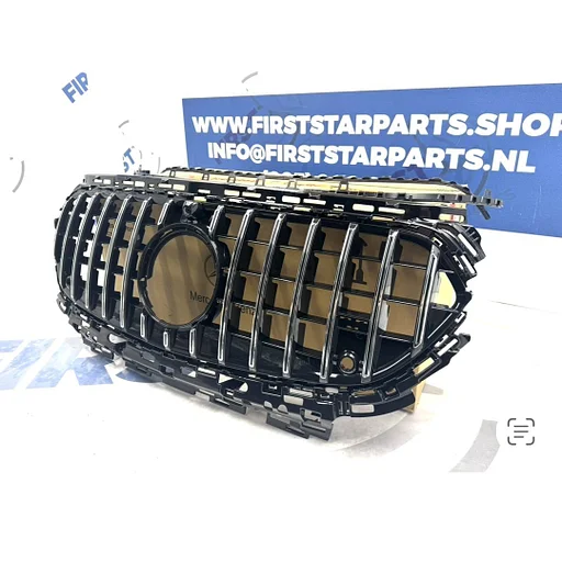 W214 GT GRIL Mercedes E KLASSE PANAMERICANA GRIL ZWART of CHROOM S214 voor Mercedes E Klasse AMG LINE bumper Grille 2022-2027 E43 E53 look chrome/black AMG E CLASS