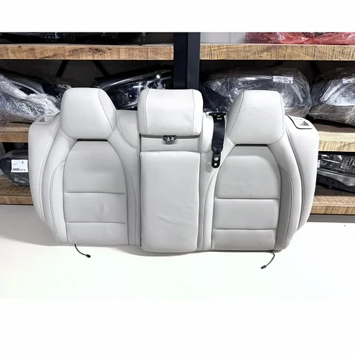 ACHTERBANK LEUNING W176 A W246 B W117 CLA W156 GLA AMG 45 Klasse BEIGE LEER ORIGINEEL MERCEDES