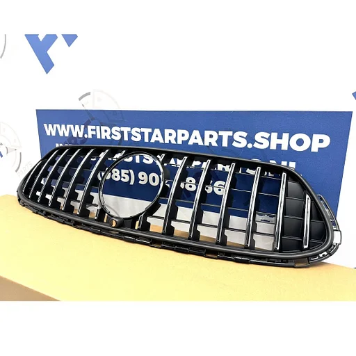 W254 GLC63 AMG GRIL X254 C254 A2548806803 2021-2026 GLC63 PANAMERICANA GRILLE VOORBUMPER GLC63 BUMPER GRILLE ORIGINEEL MERCEDES CHROOM A 254 880 68 03