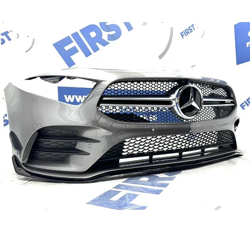 BUMPER W177 V177 A KLASSE 2021 A35 AMG VOORBUMPER A1778801003 / A1778801504 ZWART WIT GRIJS AERO PERFORMANCE PAKKET Origineel Mercedes A35 ROOD