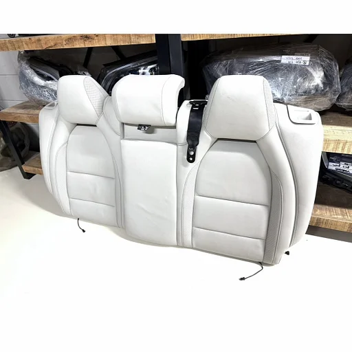 ACHTERBANK LEUNING W176 A W246 B W117 CLA W156 GLA AMG 45 Klasse BEIGE LEER ORIGINEEL MERCEDES