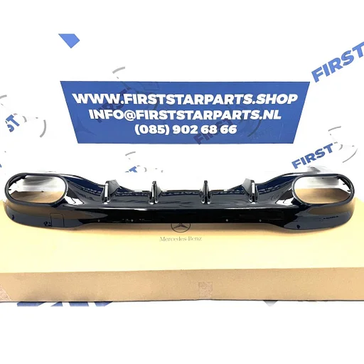 W118 C118 X118 CLA45 CLA45S AMG DIFFUSER AERO PAKKET A1188850402 ORIGINEEL Mercedes CLA Klasse 2018-2025 ACHTERBUMPER SPOILER A 118 885 04 02