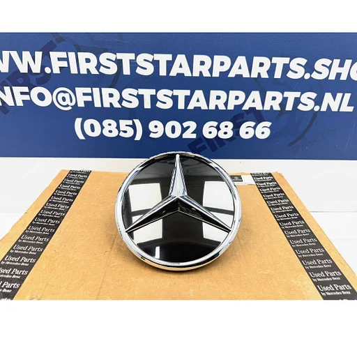 A1778880600 Mercedes FACELIFT STER LOGO GLANS CHROOM W176 W177 W205 W117 W118 W213 W238 W156 W253 W166 W167 W292 W460 W463 CHROME GRIL LOGO EMBLEEM A1648880100 MOPF