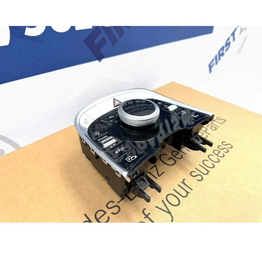 A2229003516 W222 S KLASSE multimedia comand bediening schakelaar DRAAIKNOP ZONDER TOUCHPAD W222 C217 A217 A 222 900 35 16 S63 S65 AMG / Maybach