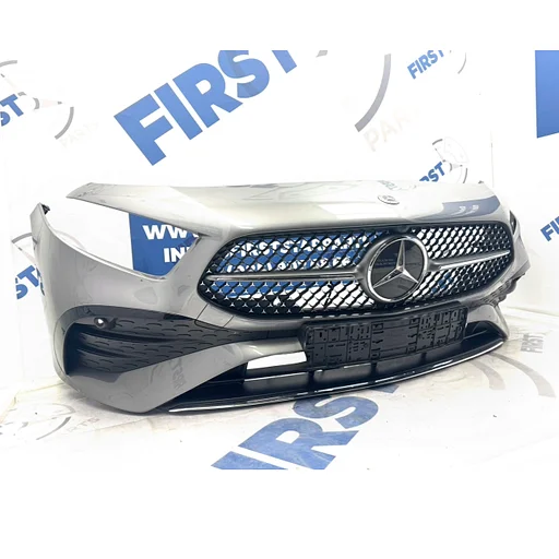 W177 FACELIFT BUMPER AMG A1778858705 VOORBUMPER COMPLEET 2024 AMG PAKKET WIT ZWART GRIJS ROOD BLAUW ZILVER + DIAMOND STARS GRIL ORIGINEEL 2024 Mercedes A Klasse 2018-2025 AMG A 177 885 91 05