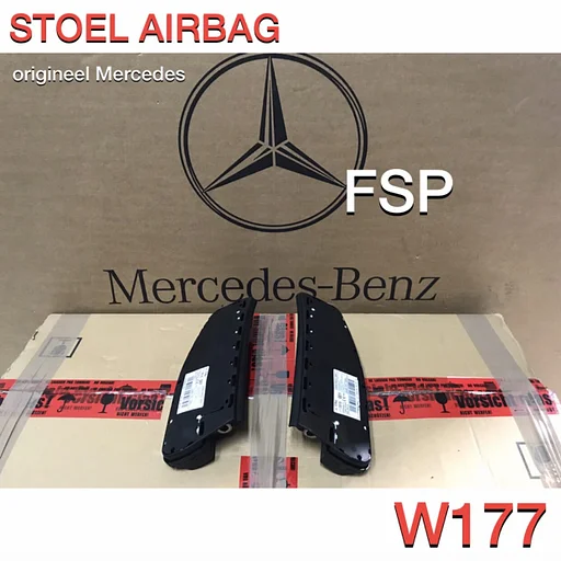 W177 STOELAIRBAG Mercedes A Klasse STOEL AIRBAG 2018-2021 LINKS / RECHTS ORIGINEEL MB