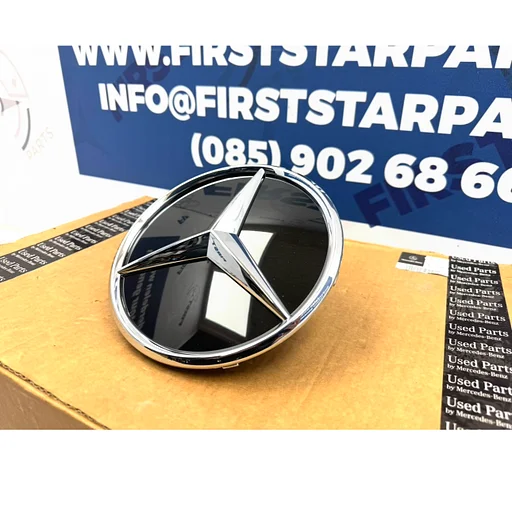 A1778880600 Mercedes FACELIFT STER LOGO GLANS CHROOM W176 W177 W205 W117 W118 W213 W238 W156 W253 W166 W167 W292 W460 W463 CHROME GRIL LOGO EMBLEEM A1648880100 MOPF