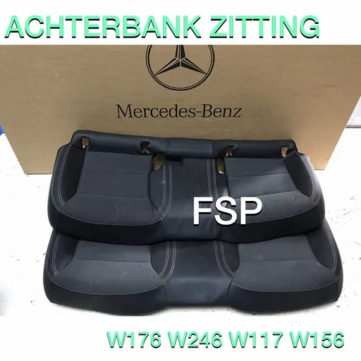 ACHTERBANK ZITTING W176 A W246 B W117 CLA W156 GLA AMG 45 Klasse ORIGINEEL MERCEDES