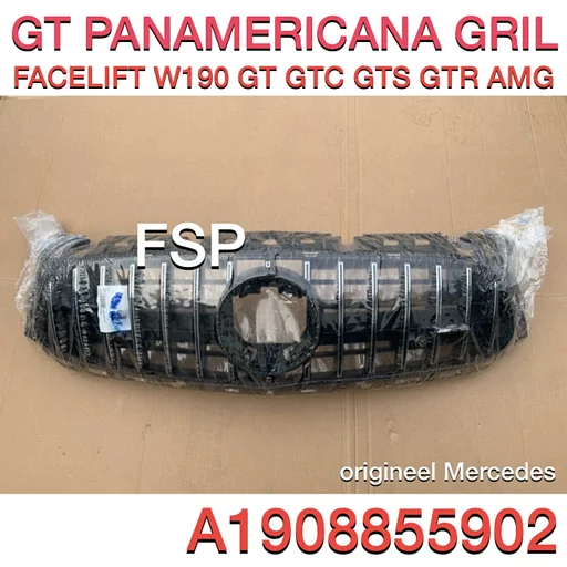 A1908855902 W190 PANAMERICANA GRIL GT GTC GTS GTR FACELIFT ORIGINEEL Mercedes GRILLE