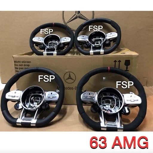 A0004600109 9E38 ORIGINEEL Mercedes 35 43 45 53 63 AMG STUUR 2020 Alcantara QRB FACELIFT A B C CLA CLS E G GLA GLC GLE GT GTR S Klasse 63 AMG