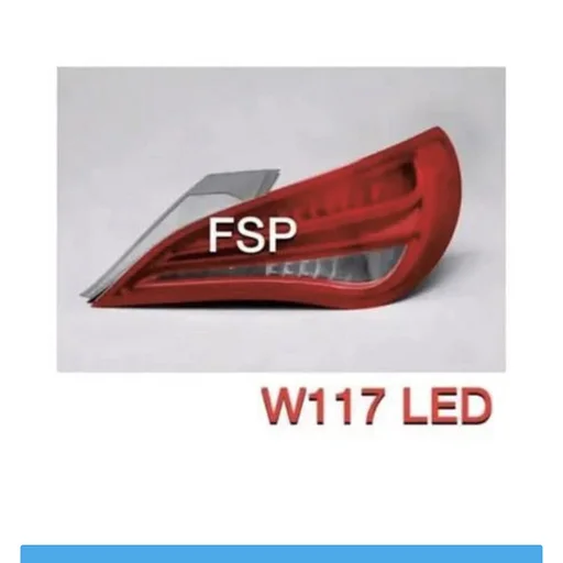 W117 C117 X117 CLA LED ACHTERLICHT PRE-FACELIFT RECHTS origineel Mercedes 2013-2016 LED achter licht