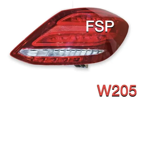 W205 sedan VOL LED ACHTERLICHT RECHTS ORIGINEEL Mercedes C Klasse 2014-2019