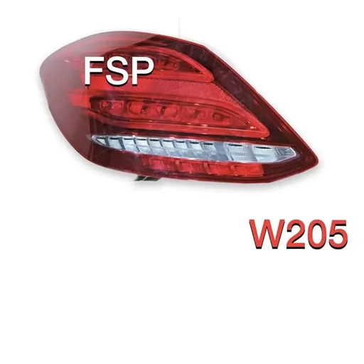 W205 sedan VOL LED ACHTERLICHT LINKS ORIGINEEL Mercedes C Klasse 2014-2019