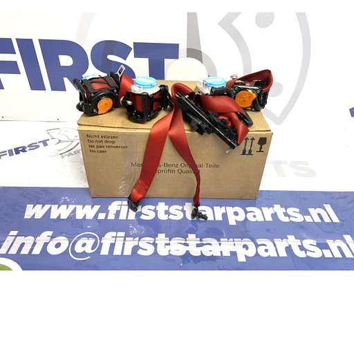 A45 CLA45 GLA45 AMG GORDEL SET ROOD origineel Mercedes A KLASSE CLA GLA RODE GORDELSPANNERS 45 AMG