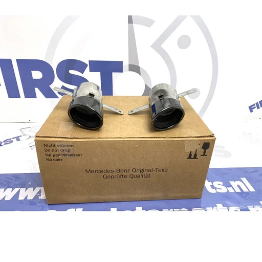 W177 A35 AMG SIERSTUKKEN SET ZWART ORIGINEEL Mercedes 2019-2023 35 NIGHT PAKKET