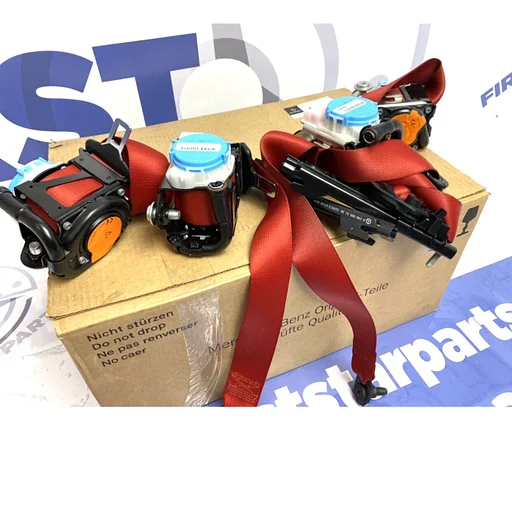 A45 CLA45 GLA45 AMG GORDEL SET ROOD origineel Mercedes A KLASSE CLA GLA RODE GORDELSPANNERS 45 AMG
