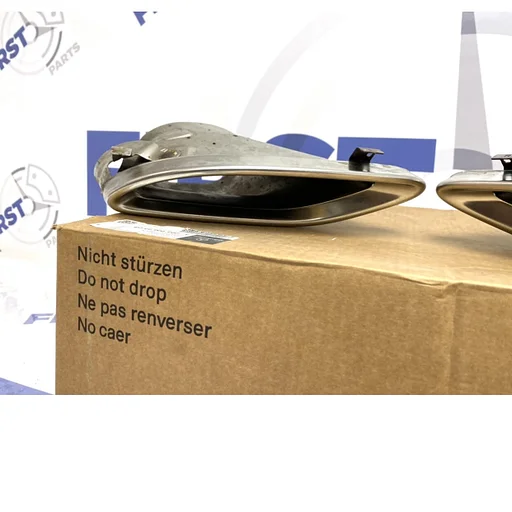 W205 C KLASSE UITLAATSIERSTUK AMG LINE origineel UITLAAT EINDSTUK